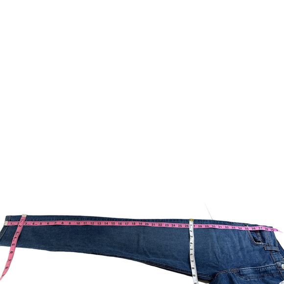 Reformation High & Skinny Denim Stretch Super Soft Jeans Medium Rhine Blue 27 - Picture 13 of 13